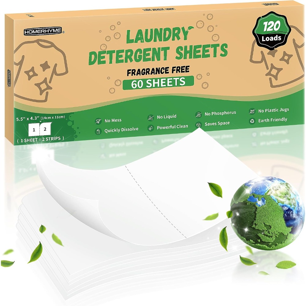 Laundry Strip Eco - Экологичные гипоаллергенные листы для стирки без