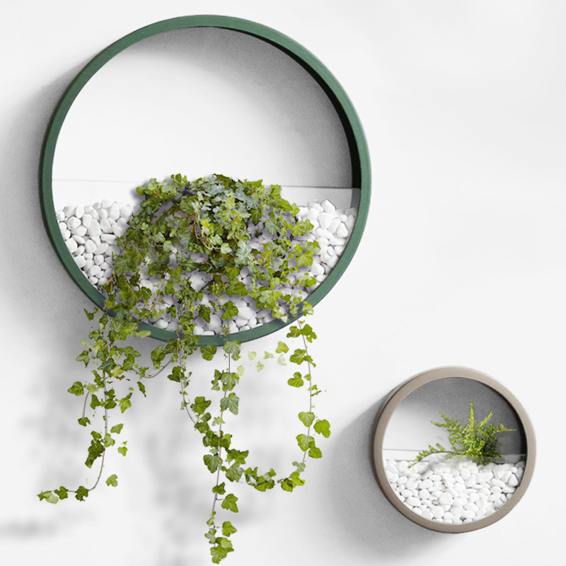 Sustainable Living Eco Friendly - Креативные настенные вазы, металлические железные искусства,