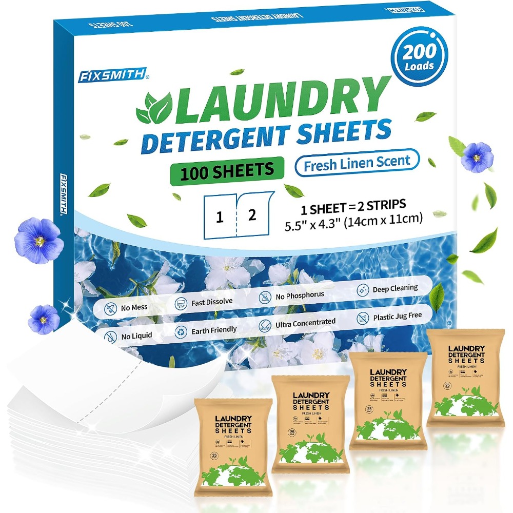 Laundry Strip Eco - Экологичные гипоаллергенные листы для стирки на