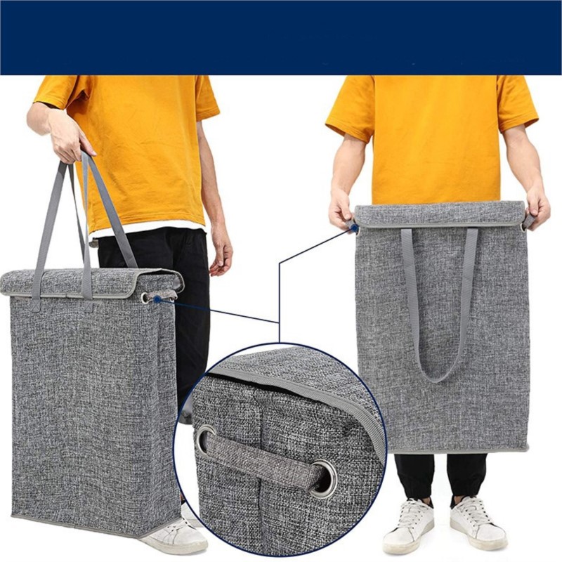 Корзина для белья из хлопка и  – обзор и цена Laundry Strip Eco