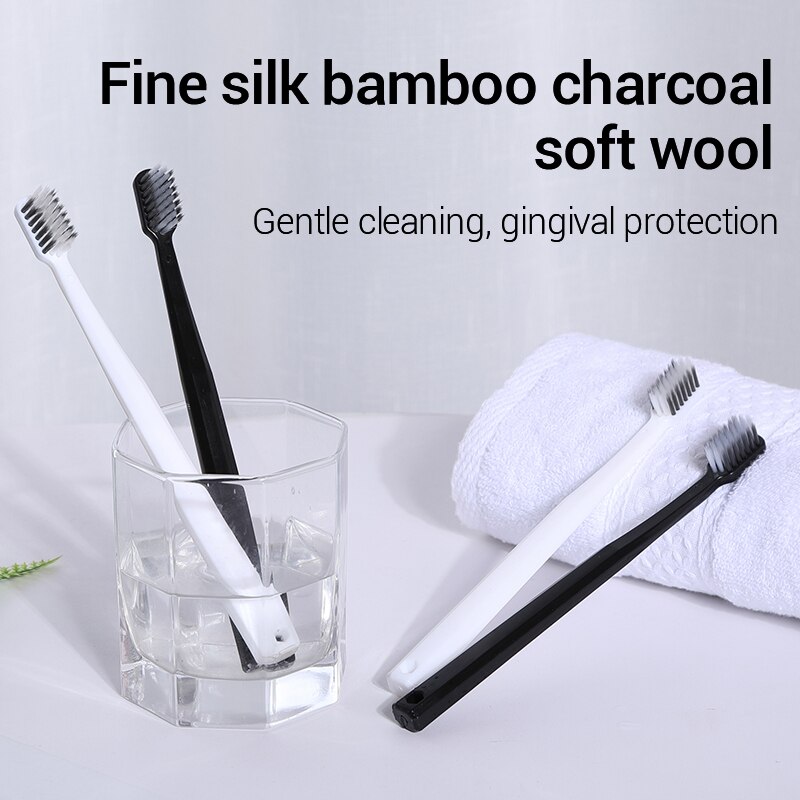 10 шт., бамбуковая угольная ще – обзор и цена Bamboo Toothbrush Set