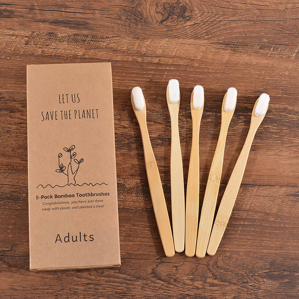 5 шт., ультратонкая мягкая зуб – обзор и цена Bamboo Toothbrush Set
