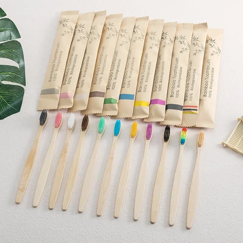 Набор из 10 натуральных бамбук – обзор и цена Bamboo Toothbrush Set