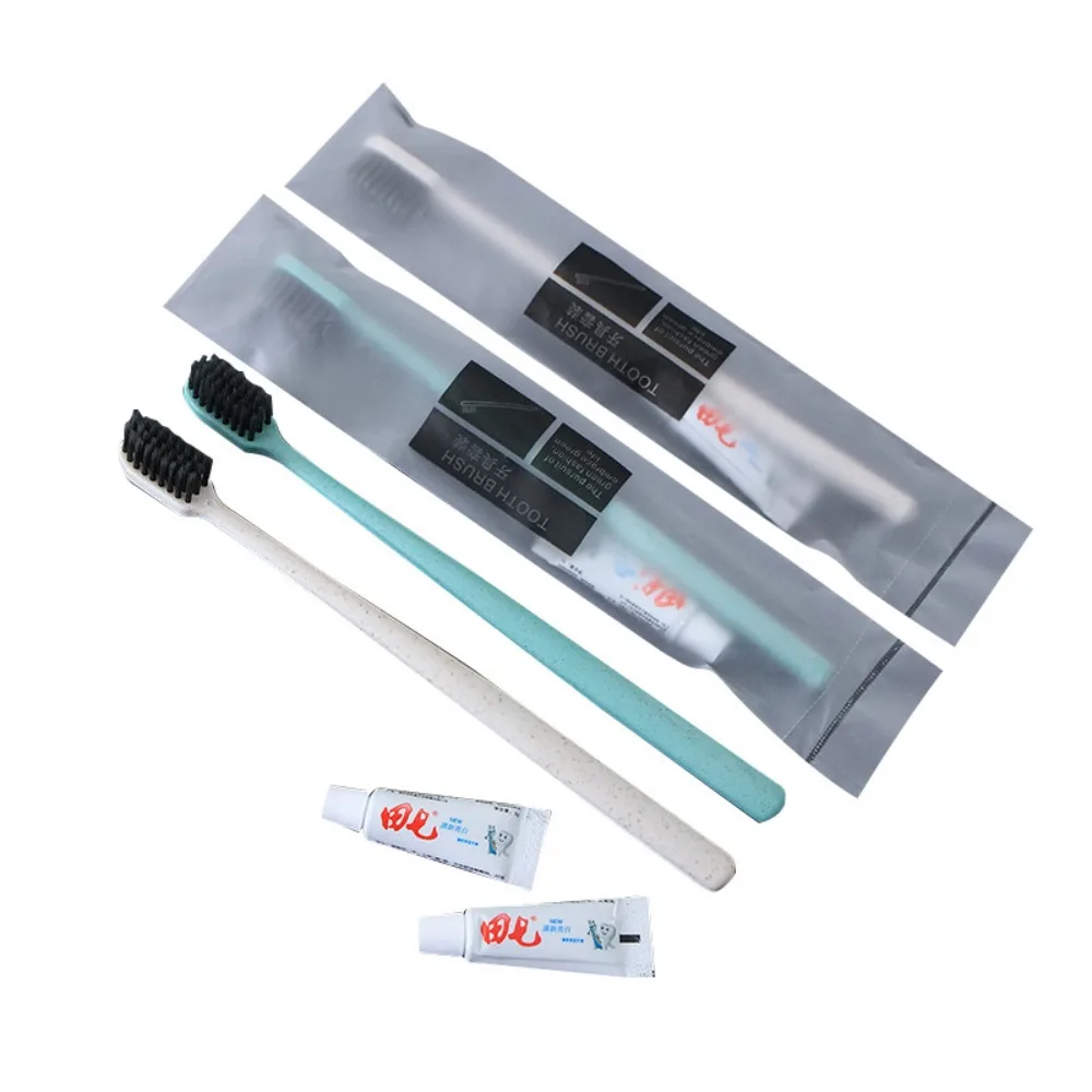 100 шт., практичная одноразова – обзор и цена Bamboo Toothbrush Set