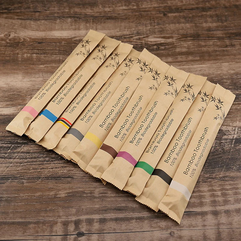 5-30 шт. бамбуковых зубных щет – обзор и цена Bamboo Toothbrush Set