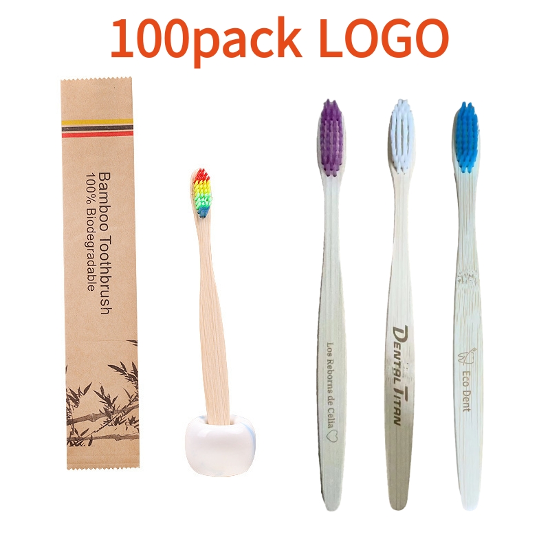 100 шт., детская бамбуковая зу – обзор и цена Bamboo Toothbrush Set