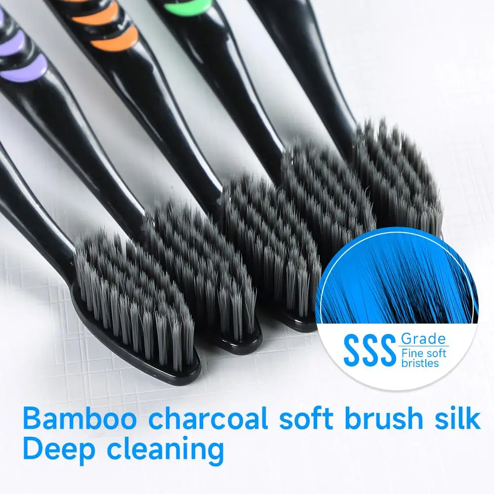 Зубная щетка с мягкой щетиной  – обзор и цена Bamboo Toothbrush Set