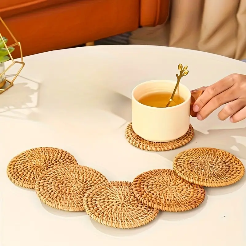 Подставки из ротанга 6 шт., пл – обзор и цена Sustainable Living Eco Friendly